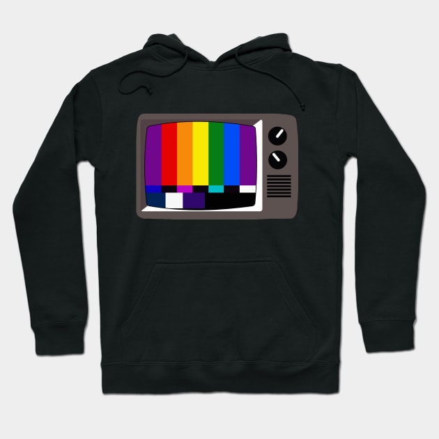 television Hoodie by ElviaMontemayor